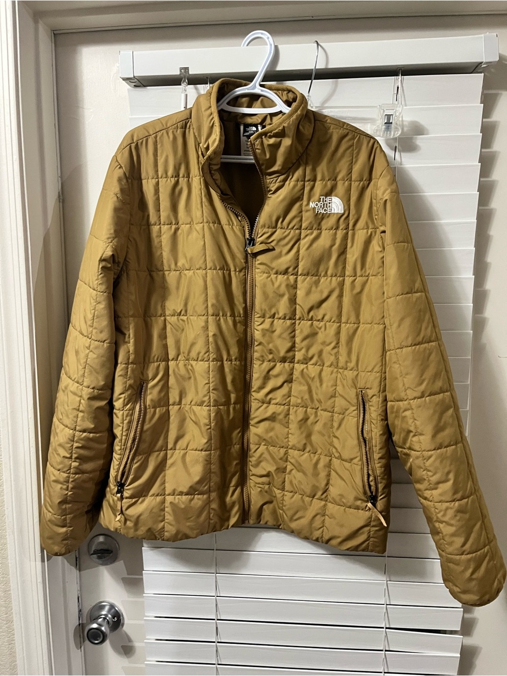 The North Face Men's Quilted Insulated Jacket - Mustard